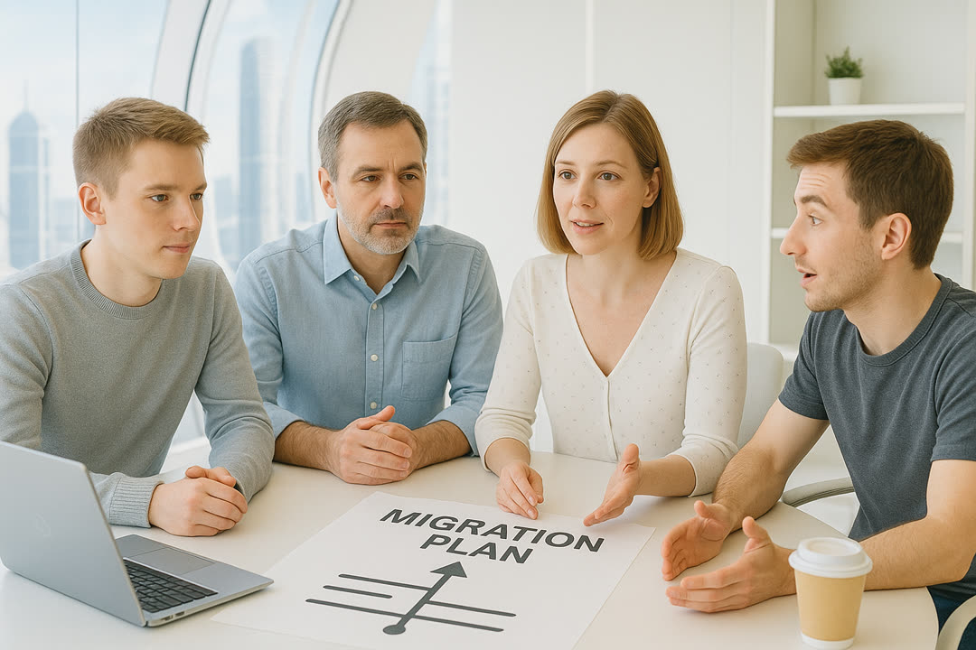 Illustration: Windows-Migration